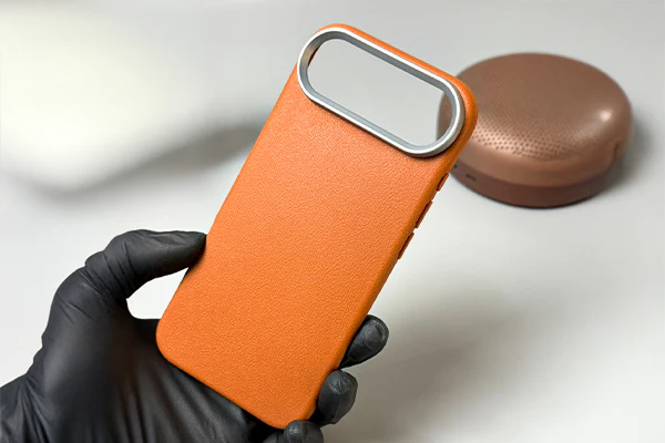 Premium TPU Leather Case Cover for iPhone - Image 24