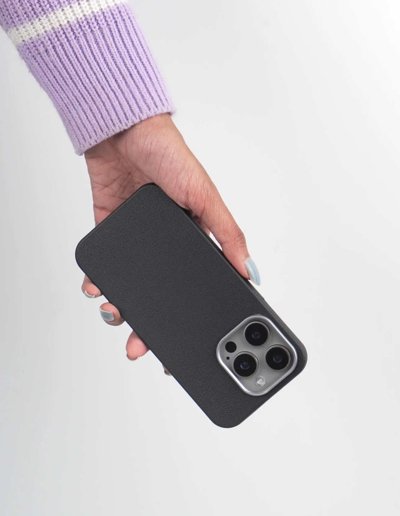 Premium TPU Leather Case Cover for iPhone - Image 4