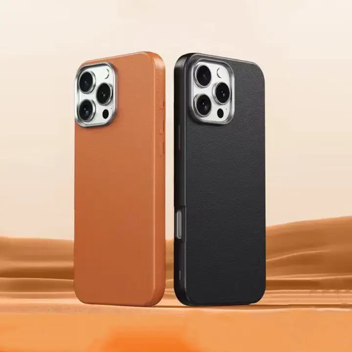 Premium TPU Leather Case Cover for iPhone - Image 6