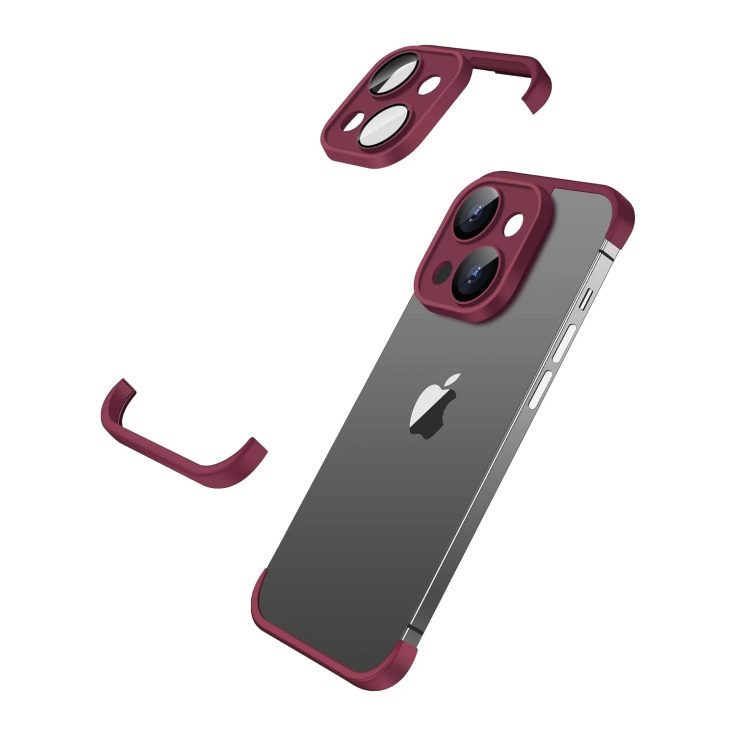 iPhone Shockproof Bumper Silicone Edge Case Cover - Image 13