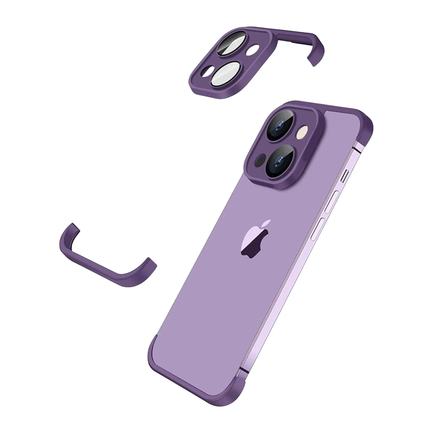 iPhone Shockproof Bumper Silicone Edge Case Cover - Image 17