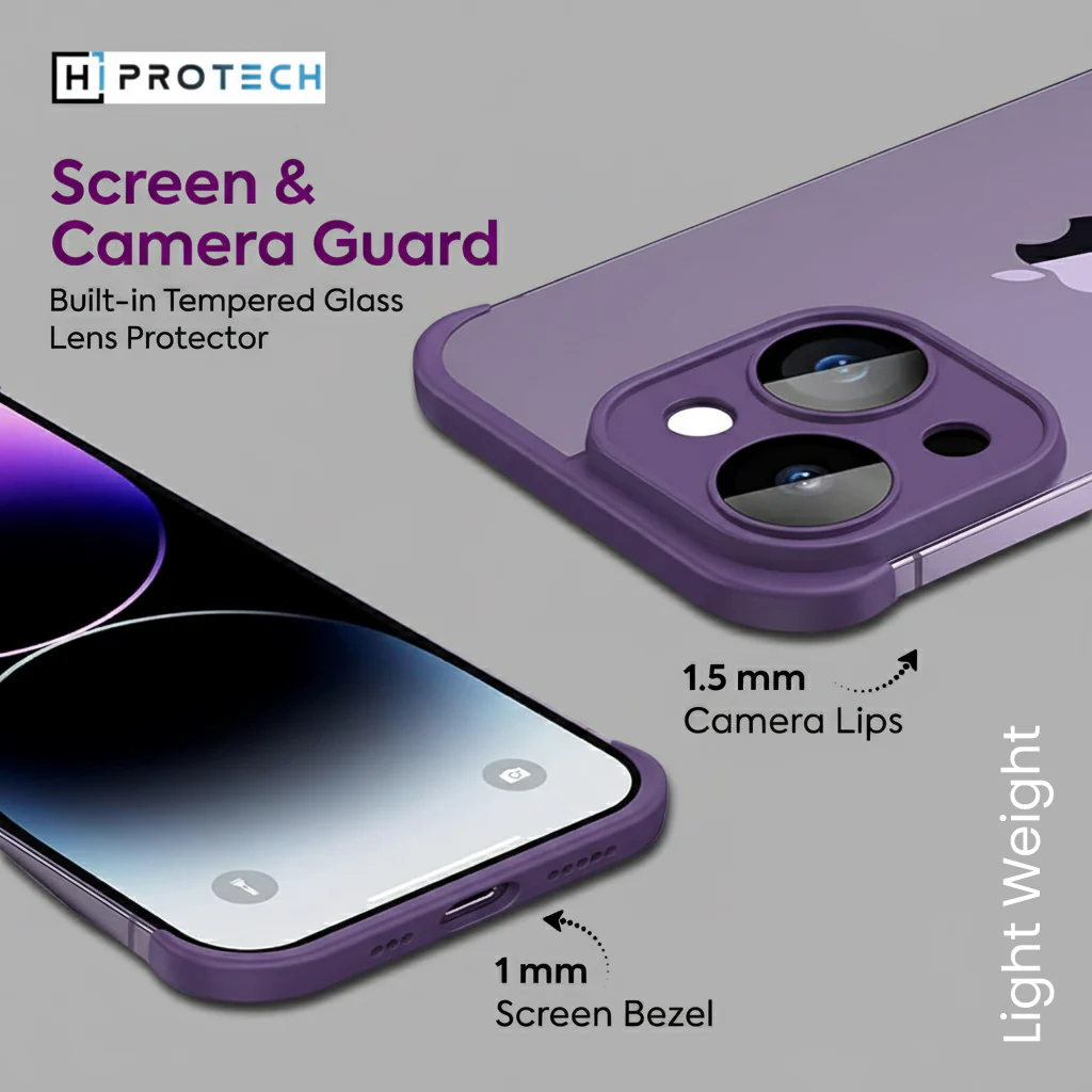 iPhone Shockproof Bumper Silicone Edge Case Cover - Image 19