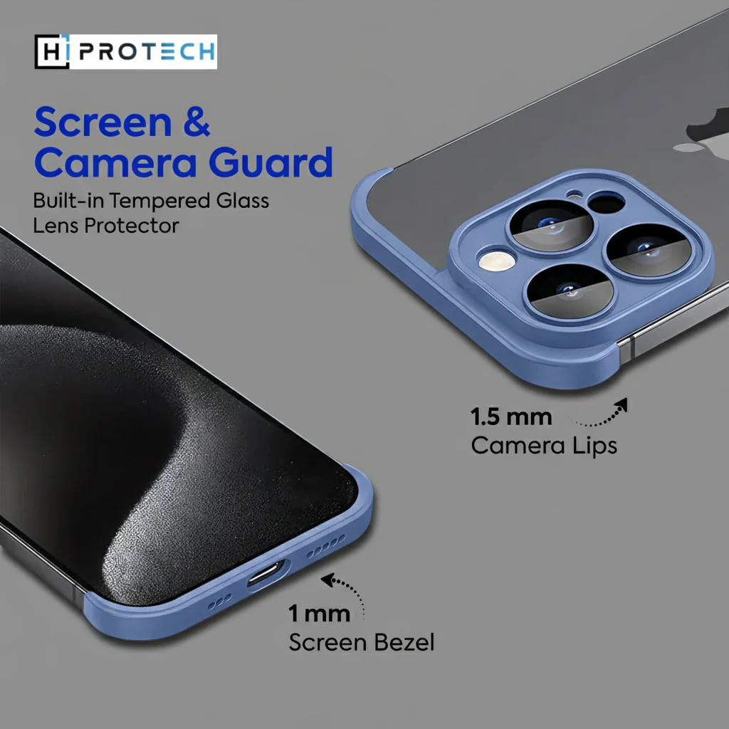 iPhone Shockproof Bumper Silicone Edge Case Cover - Image 29