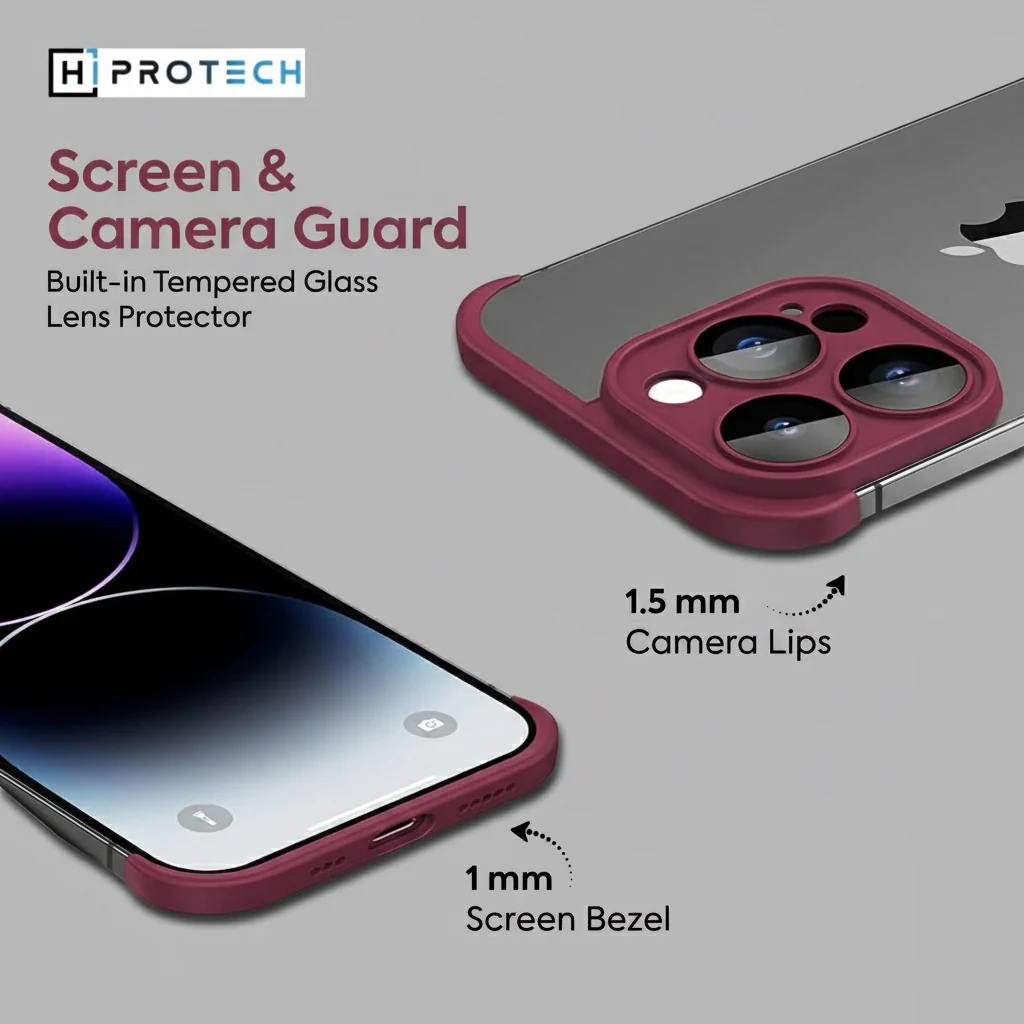 iPhone Shockproof Bumper Silicone Edge Case Cover - Image 33
