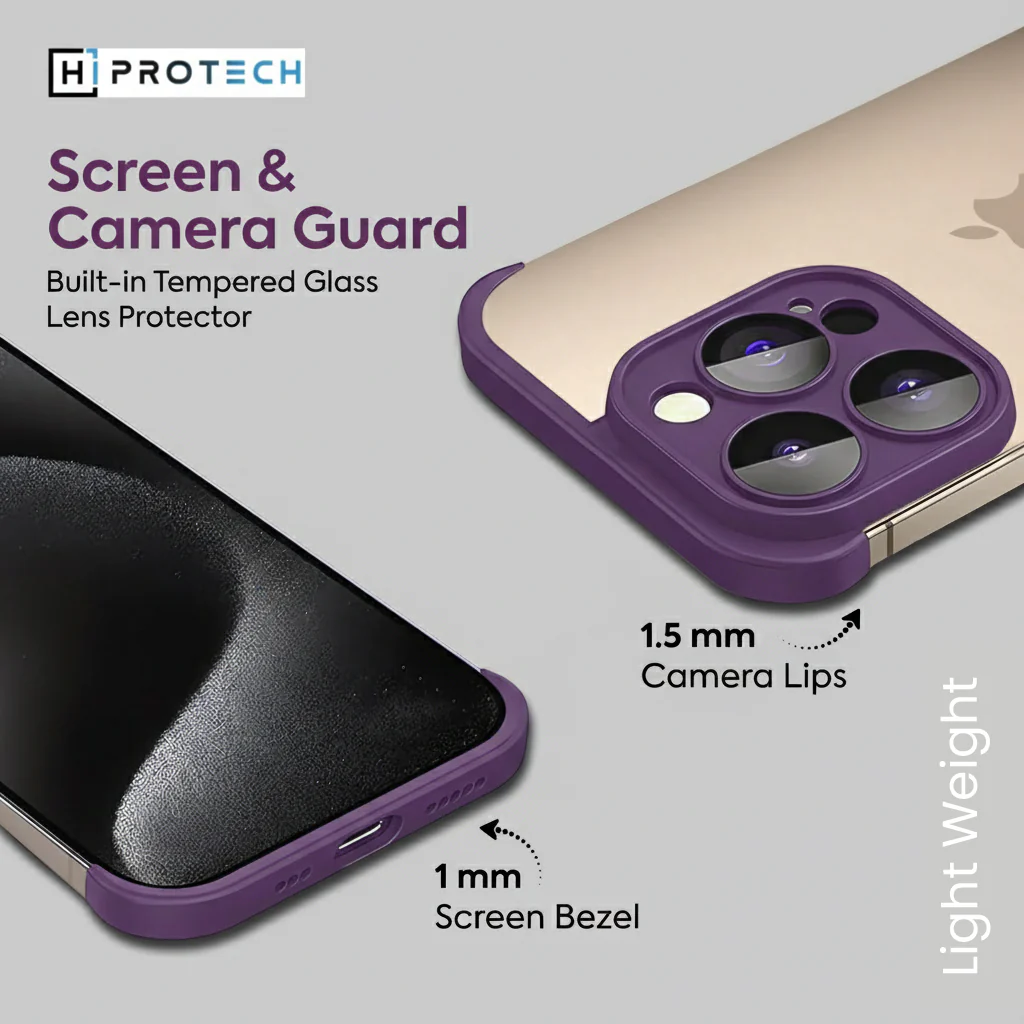 iPhone Shockproof Bumper Silicone Edge Case Cover - Image 35