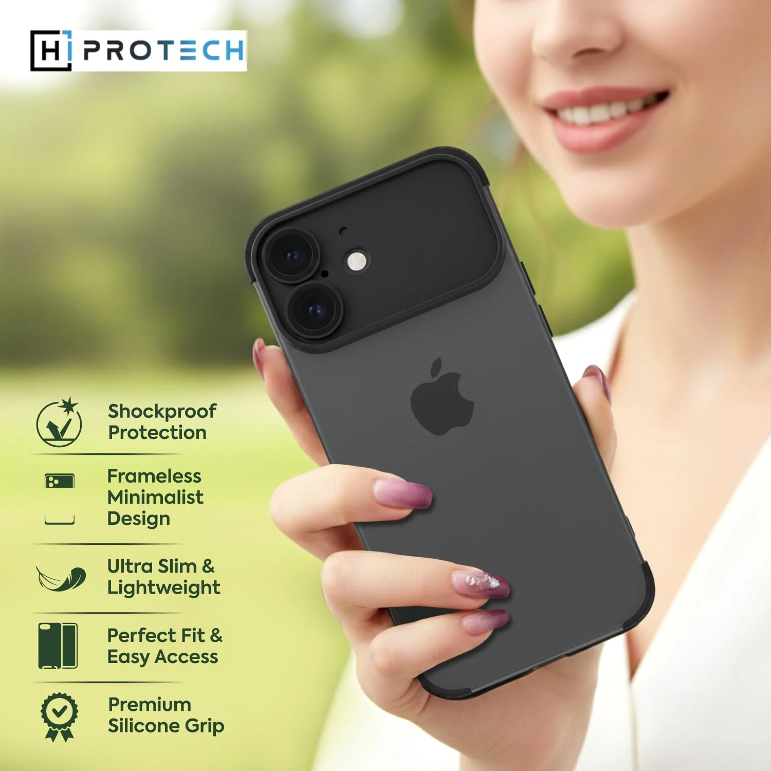 iPhone Shockproof Bumper Silicone Edge Case Cover - Image 55