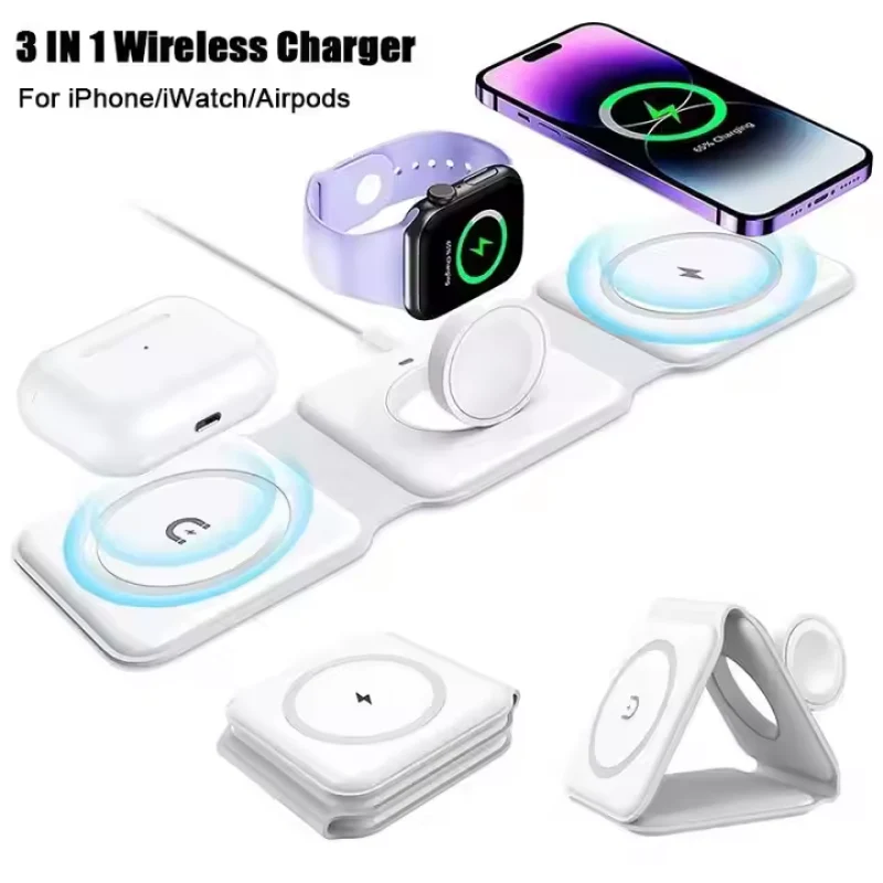 Magnetic Wireless Charger 3 in 1 - Image 12