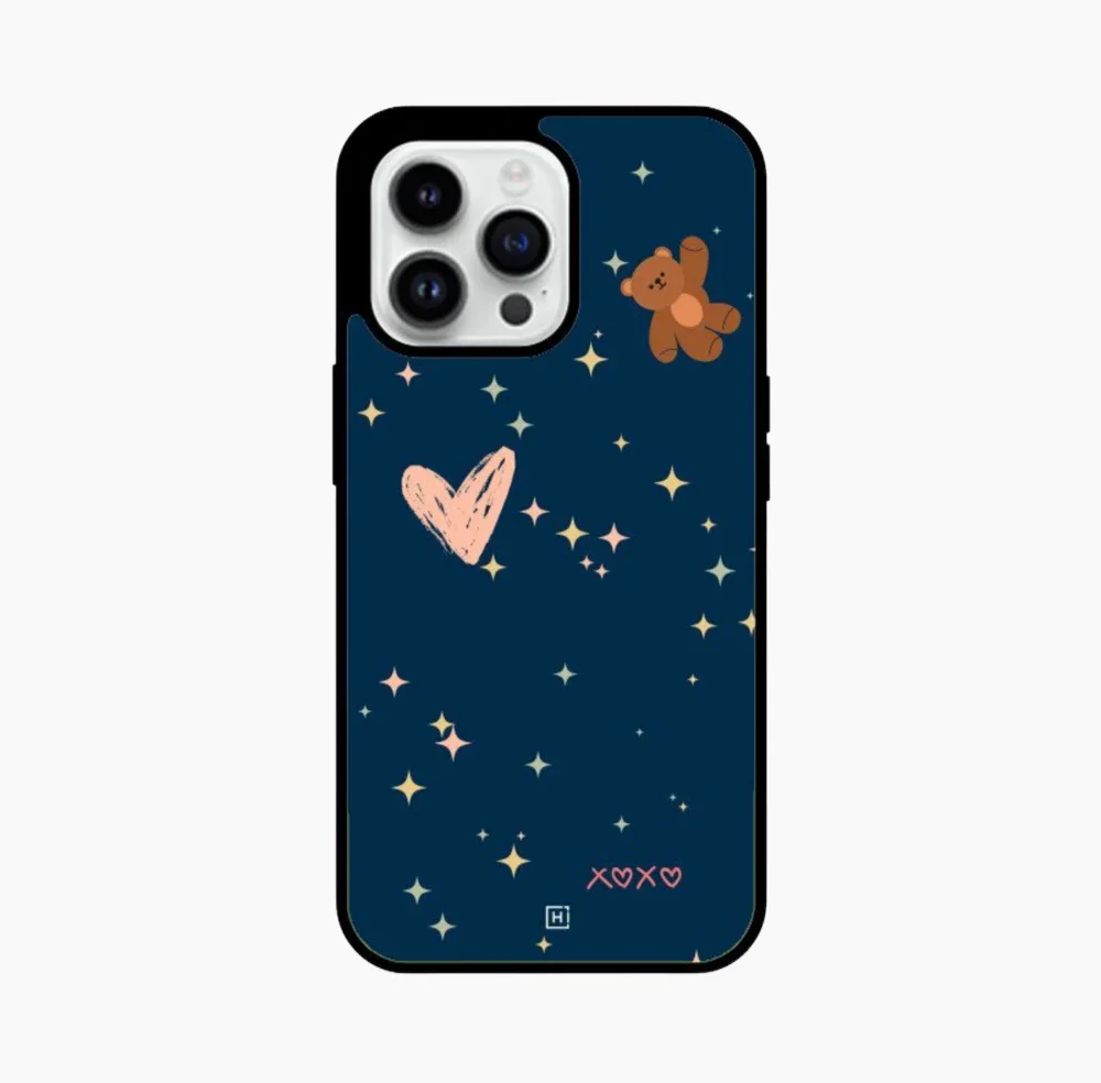 XOXO Hybrid Glass iPhone Case
